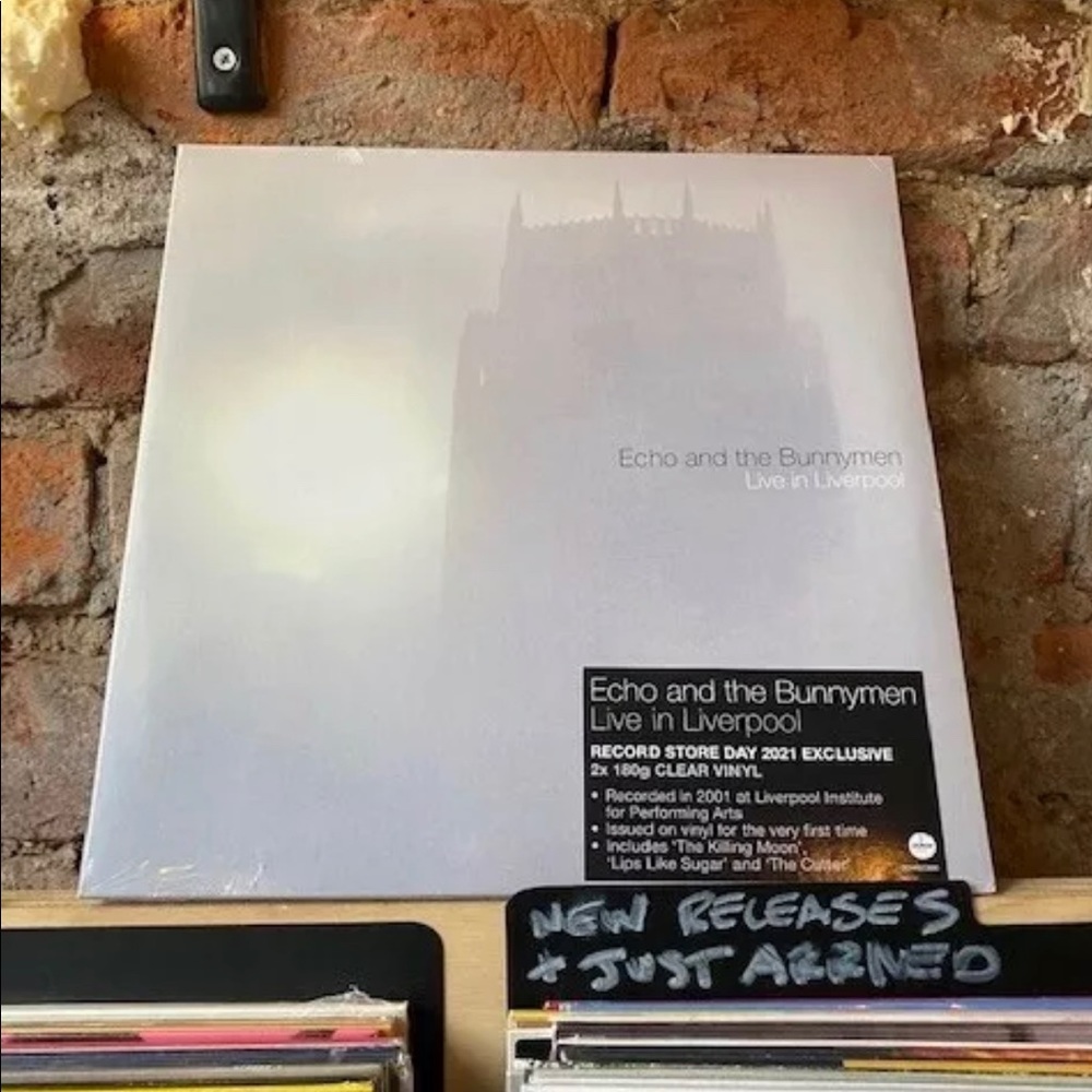 Echo & The Bunnymen Live In Liverpool LP RSD 2021